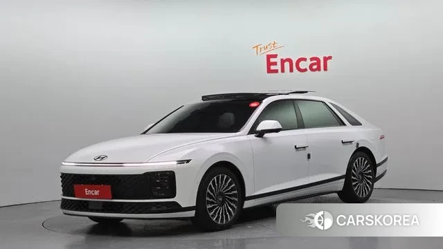 Hyundai Grandeur Hybrid (GN7) 2024 Белый из Кореи