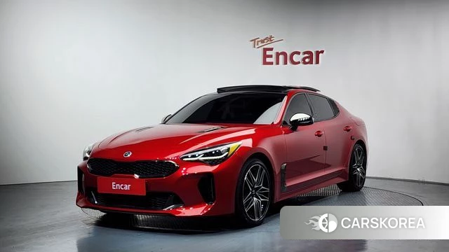 Kia Stinger Meister 2021 Красный из Кореи