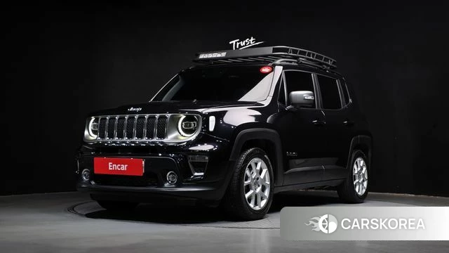 Jeep Renegade 2020 Черный из Кореи