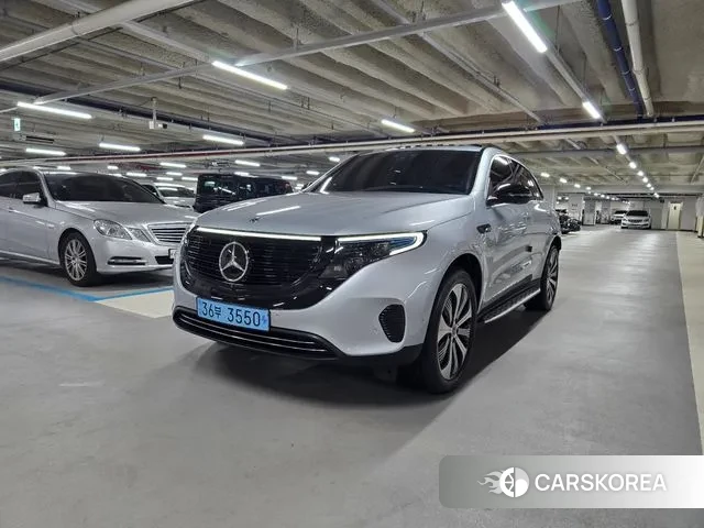 Mercedes-Benz EQC N293 2020 Серебряный из Кореи