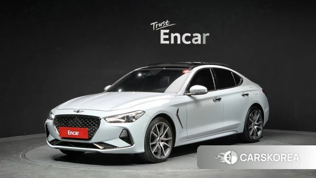 Genesis G70 2018 Серебристо-серый из Кореи