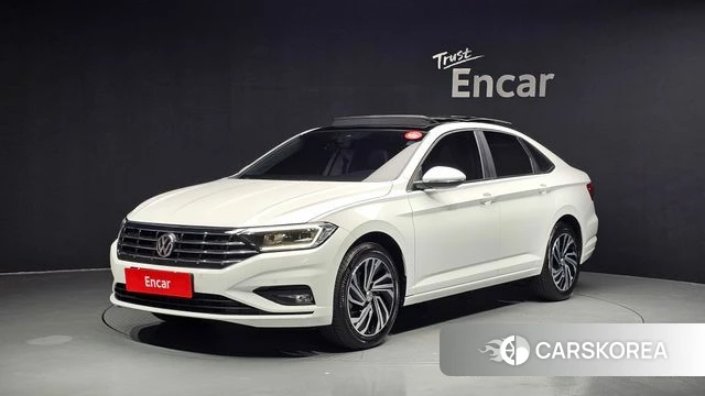 Volkswagen 7th Generation of Jetta 2021 Белый из Кореи