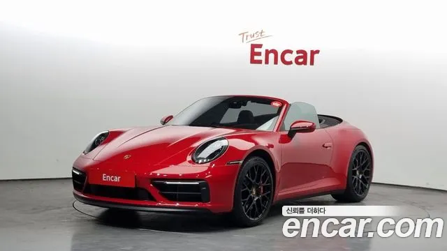 Porsche 911(992) 2023 Красный из Кореи