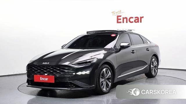 Kia K8 Hybrid 2022 Серый из Кореи