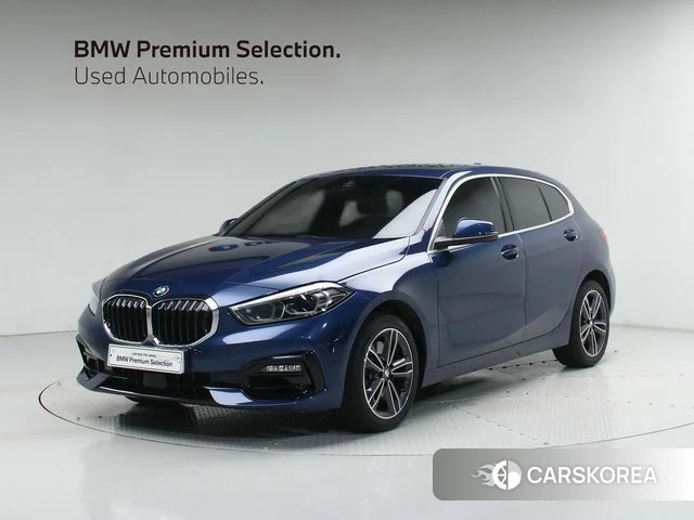 BMW 1 Series (F40) 2023 Синий из Кореи