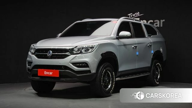 Ssangyong Rexton Sports 2018 Серебряный из Кореи