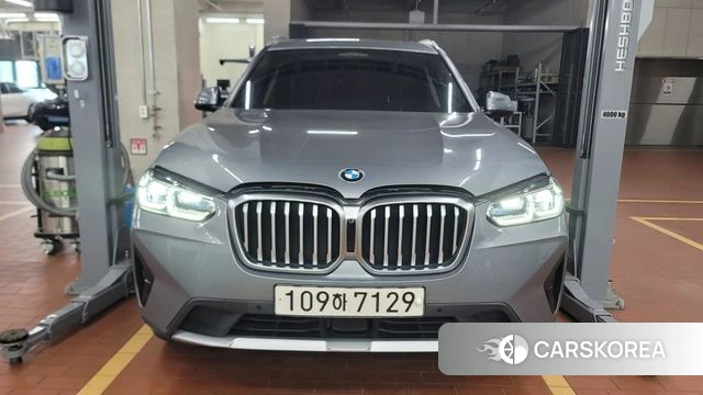 BMW X3 (G01) 2022 Серый из Кореи
