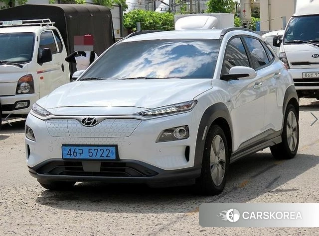 Hyundai Kona Electric 2020 Белый из Кореи
