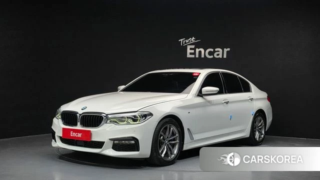 BMW 5 Series (G30) 2018 Белый из Кореи