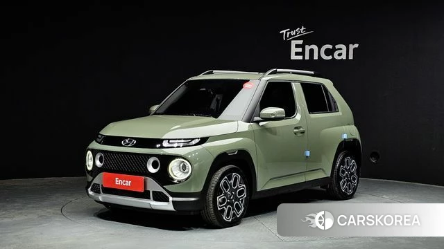 Hyundai Casper 2022 Зеленый из Кореи