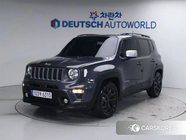 Jeep Renegade 2022 Серый из Кореи