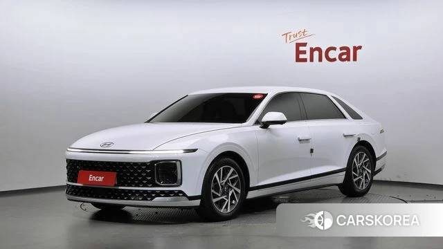 Hyundai Grandeur (GN7) 2023 Белый из Кореи
