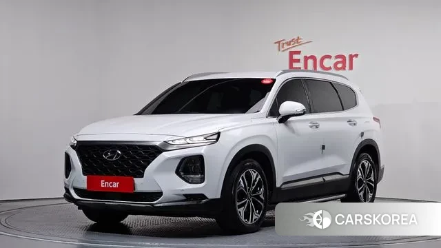Hyundai Santa Fe TM 2018 Белый из Кореи