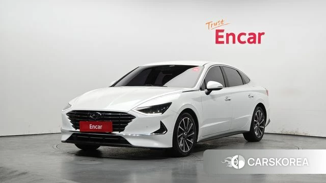 Hyundai Sonata (DN8) 2019 Белый из Кореи