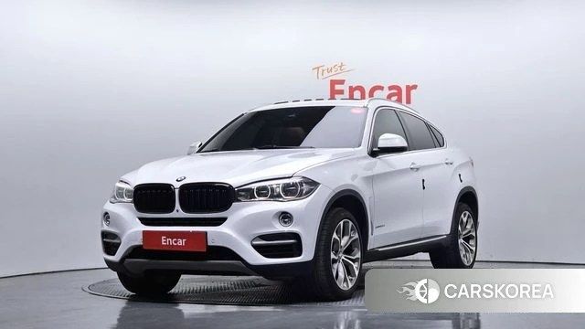 BMW X6 (F16) 2018 Белый из Кореи