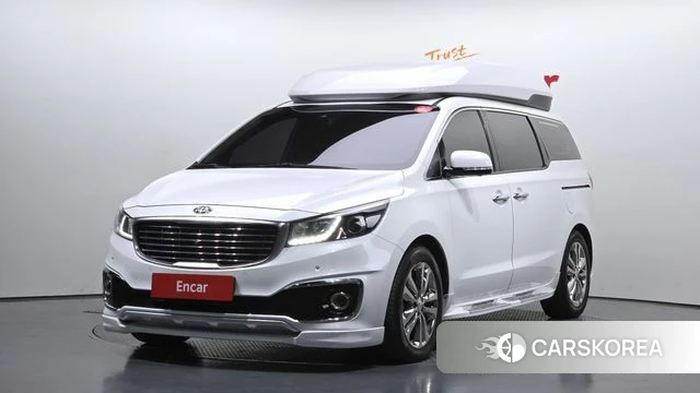 Kia All New Carnival 2018 Белый из Кореи