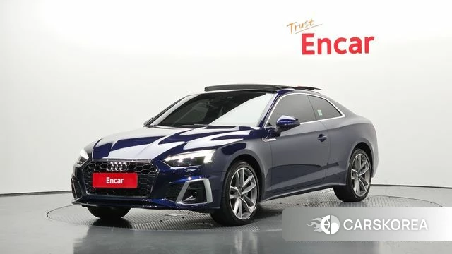 Audi A5 (F5) 2020 Синий из Кореи