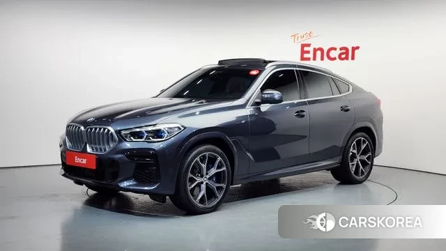 BMW X6 (G06) 2022 Серый из Кореи