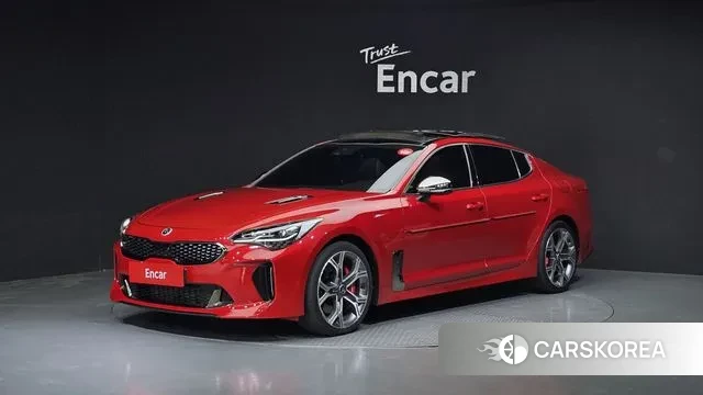 Kia Stinger 2019 Красный из Кореи