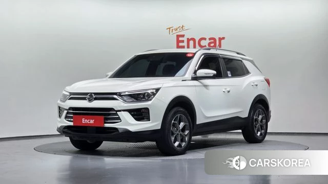 Ssangyong Beautiful Korando 2021 Белый из Кореи
