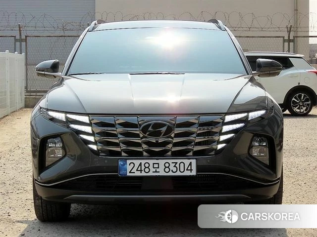 Hyundai Tucson Hybrid (NX4) 2022 Серый из Кореи