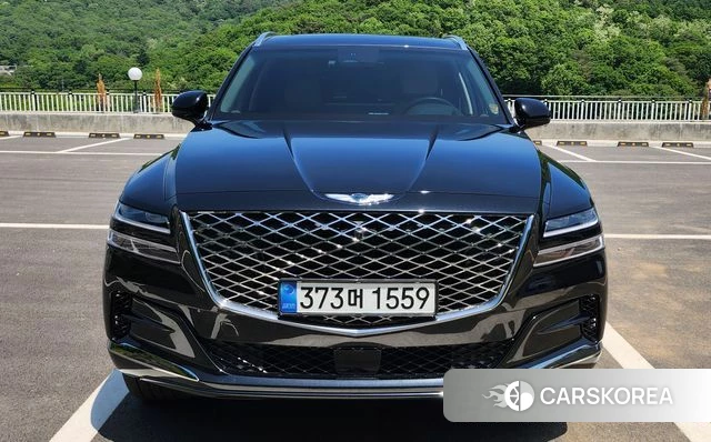 Genesis GV80 2023 Черный из Кореи