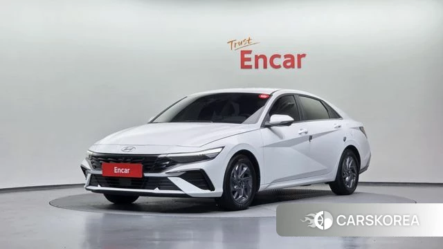 Hyundai The New Avante Hybrid (CN7) 2024 Белый из Кореи