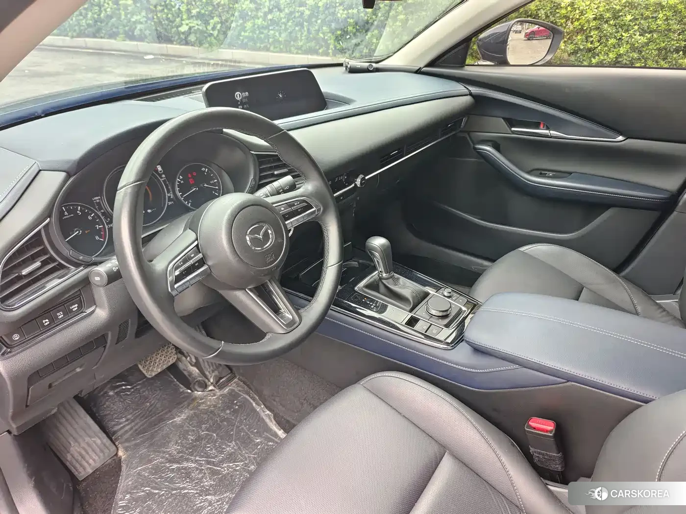 Mazda CX-30 2024 Синий из Китая
