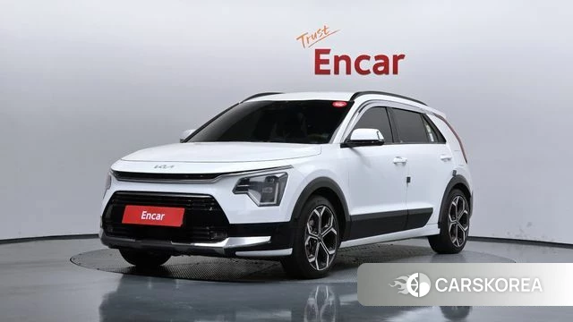 Kia Di Ol Nu Niro 2023 Белый из Кореи