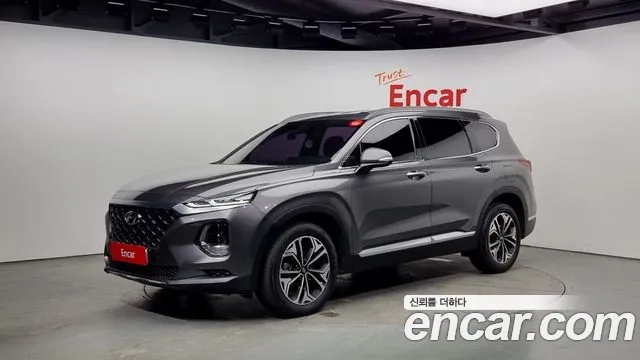Hyundai Santa Fe TM 2019 Серый из Кореи