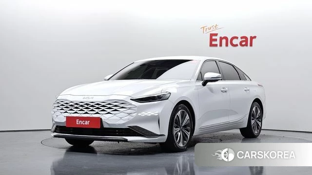 Kia K8 2021 Белый из Кореи