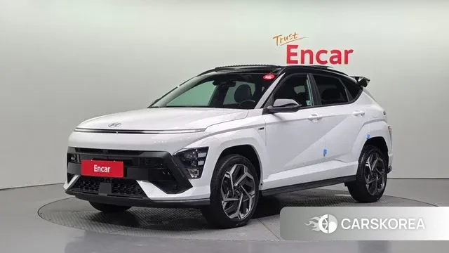 Hyundai Kona (SX2) 2024 Белый из Кореи