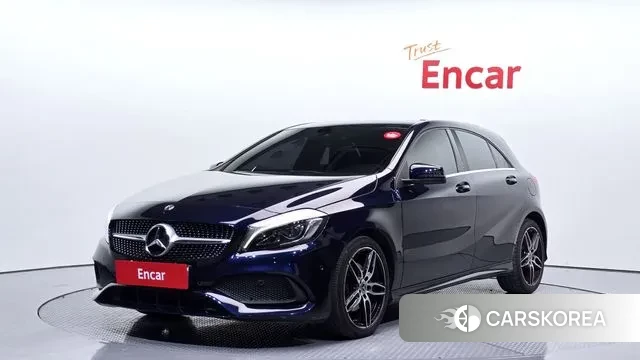 Mercedes-Benz A-Class W176 2018 Синий из Кореи
