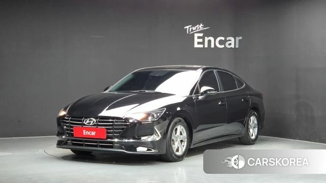 Hyundai Sonata (DN8) 2022 Черный из Кореи