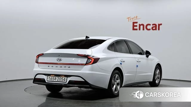 Hyundai Sonata (DN8) 2021 Белый из Кореи