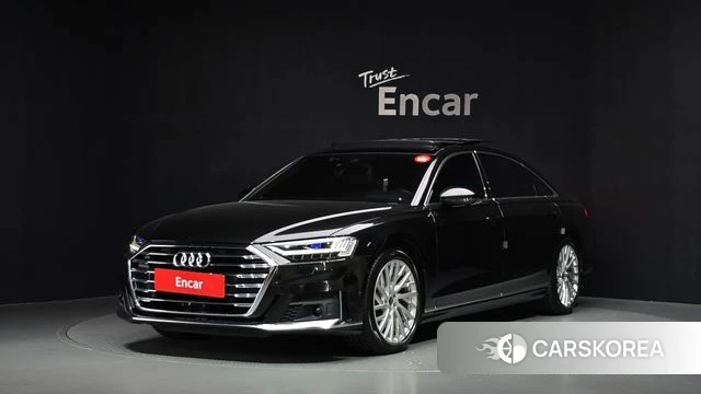 Audi A8 (D5) 2021 Черный из Кореи