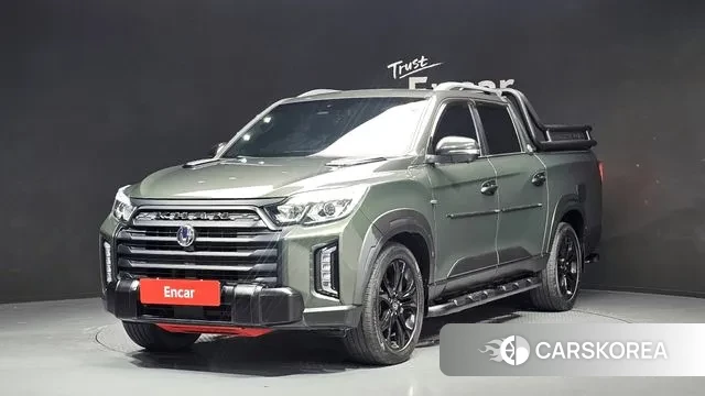 Ssangyong The New Rexton Sport 2022 Темно-зеленый из Кореи