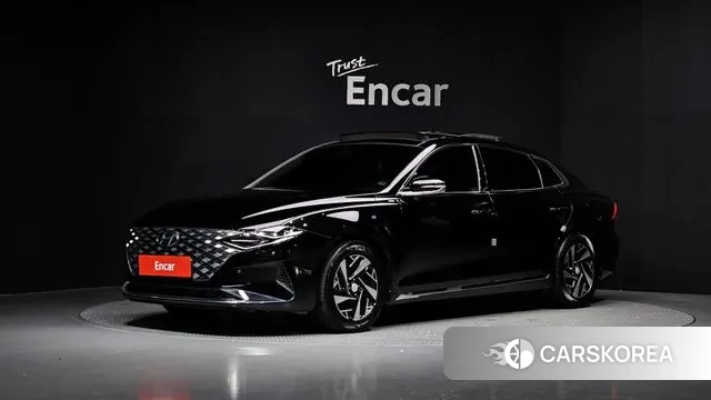 Hyundai The New Grandeur IG Hybrid 2022 Черный из Кореи