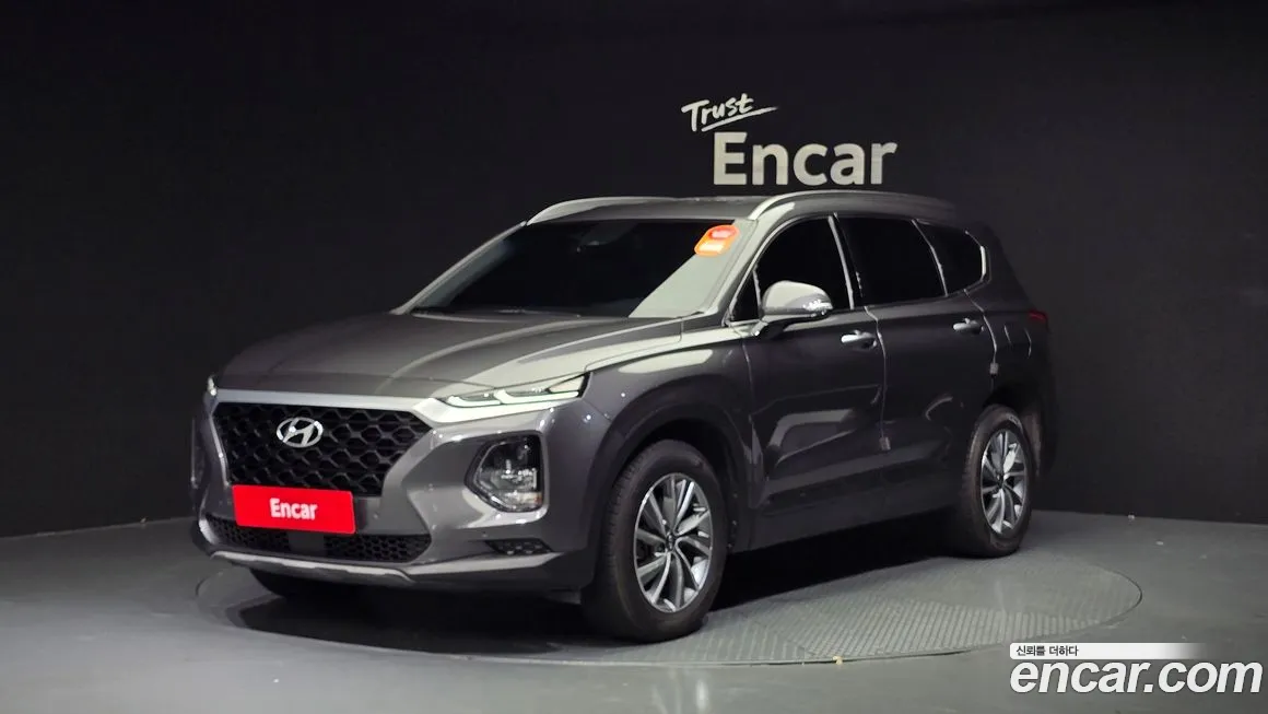 Hyundai Santa Fe TM 2019 Серый из Кореи