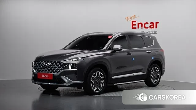 Hyundai The New Santa Fe 2021 Серый из Кореи