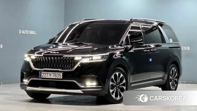Kia Carnival 4th generation 2021 Черный из Кореи