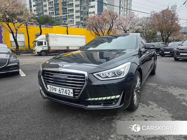 Genesis EQ900 2018 Черный из Кореи