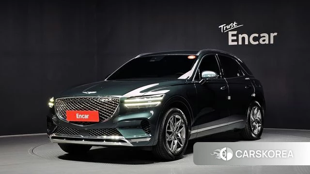 Genesis GV70 2022 Темно-зеленый из Кореи