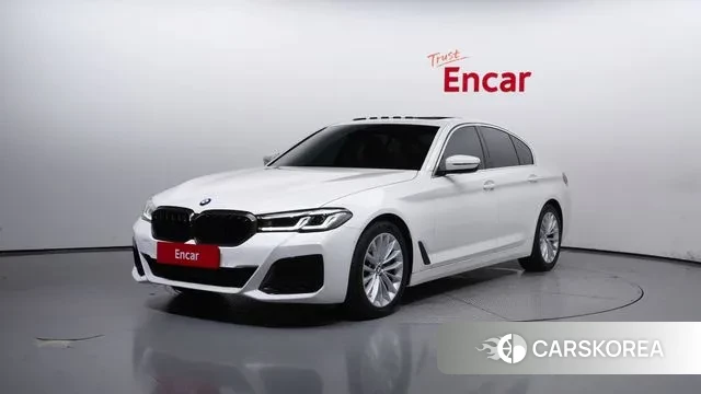 BMW 5 Series (G30) 2021 Белый из Кореи