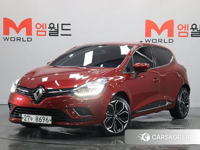 Renault Korea (Samsung) Clio 2019 Красный из Кореи