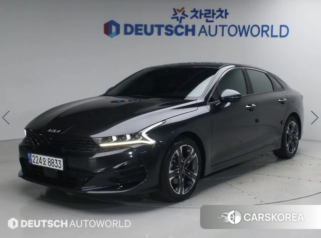 Kia K5 3rd generation 2023 Серый из Кореи