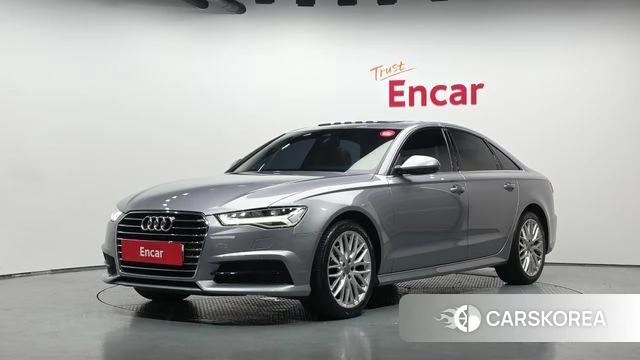 Audi New A6 2018 Серебристо-серый из Кореи