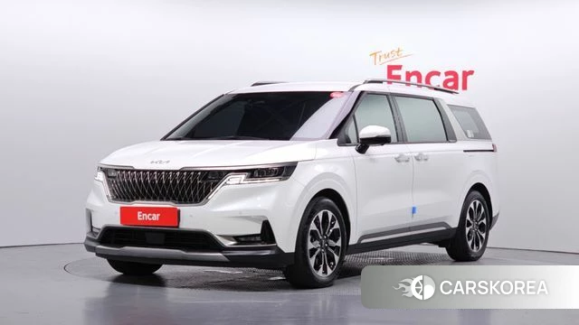Kia Carnival 4th generation 2023 Белый из Кореи
