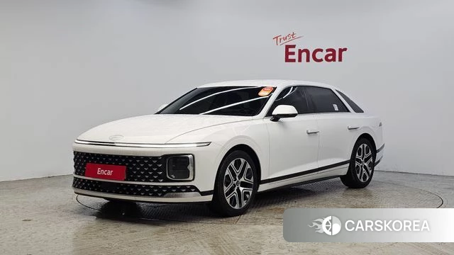 Hyundai Grandeur (GN7) 2023 Белый из Кореи