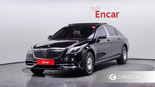 Mercedes-Benz S-Class W222 2019 Черный из Кореи